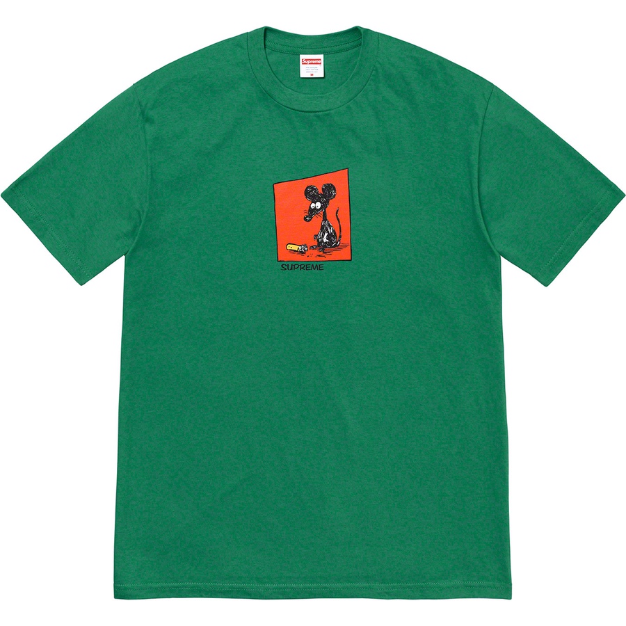 Supreme Mouse Tee (SS21) - Light Pine - $38