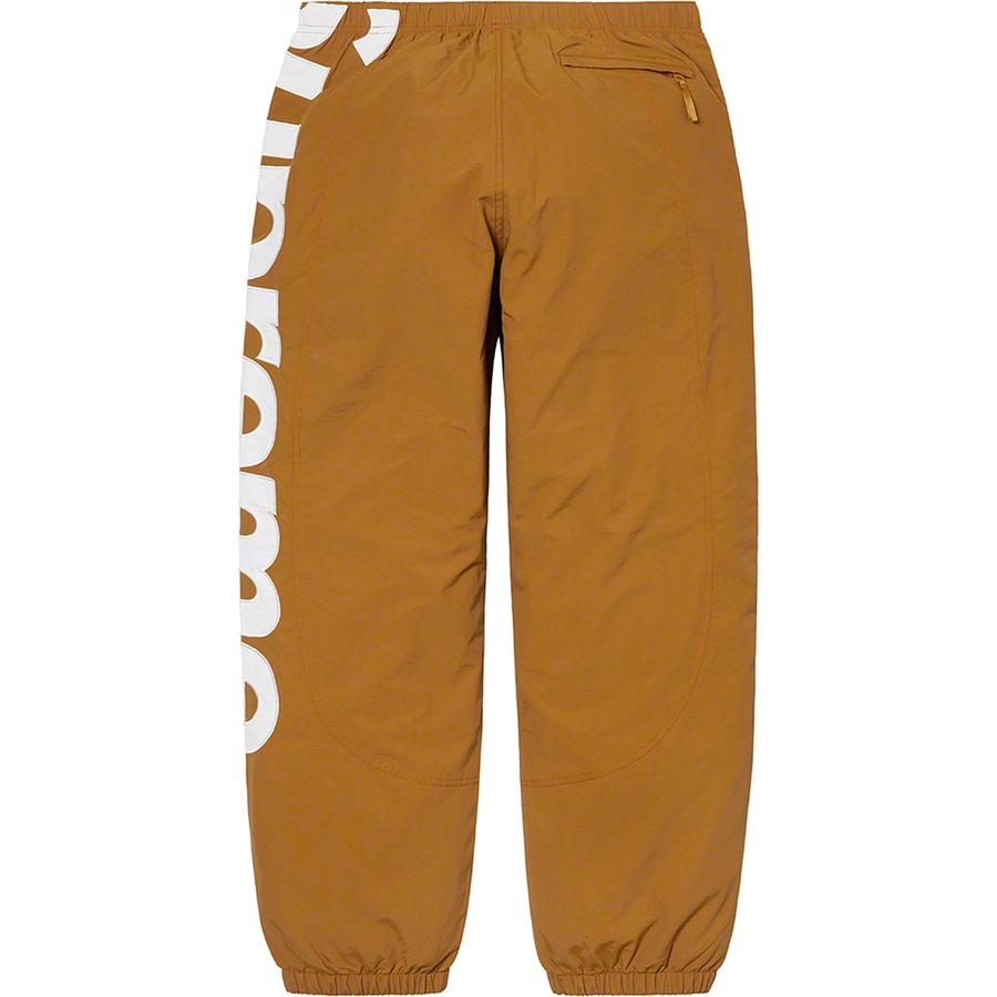 Supreme Spellout Track Pant (SS21) - Dark Gold - $138