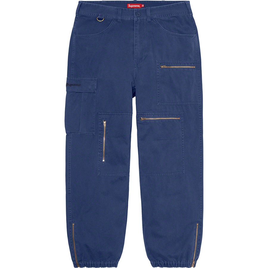 Supreme Cargo Flight Pant (SS21) - Navy - $168