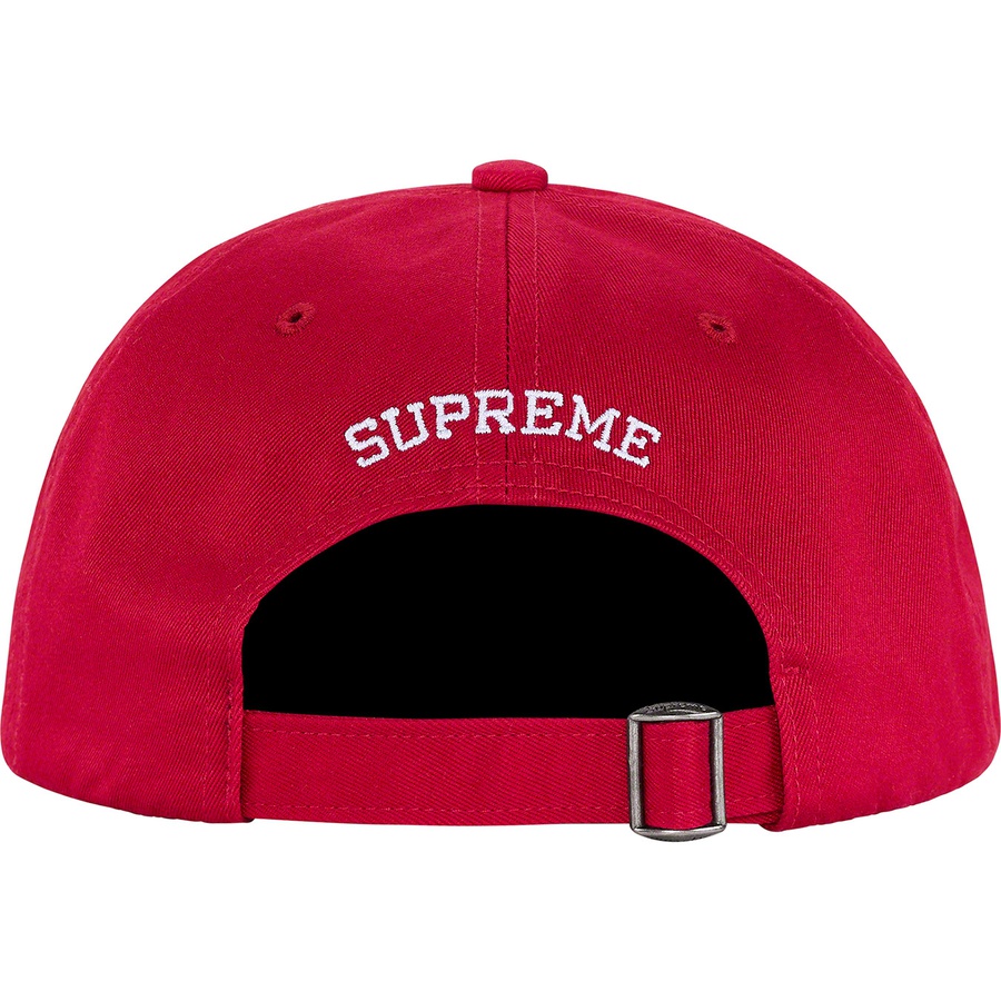 Supreme Shell Patch 6-Panel (SS21) - Red - $48