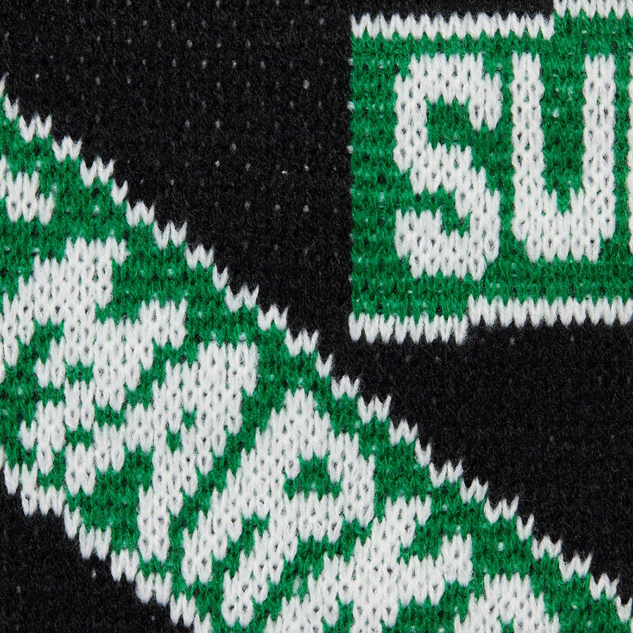 Supreme Street Signs Sweater (SS21) - Black - $158