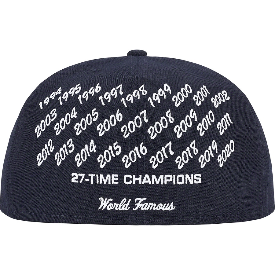 Supreme Champions Box Logo New Era (SS21) - Navy - $48