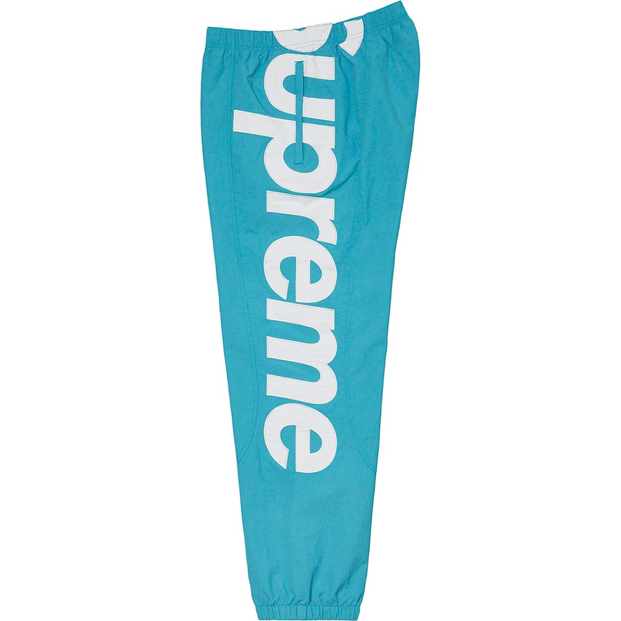 Supreme Spellout Track Pant (SS21) - Aqua - $138