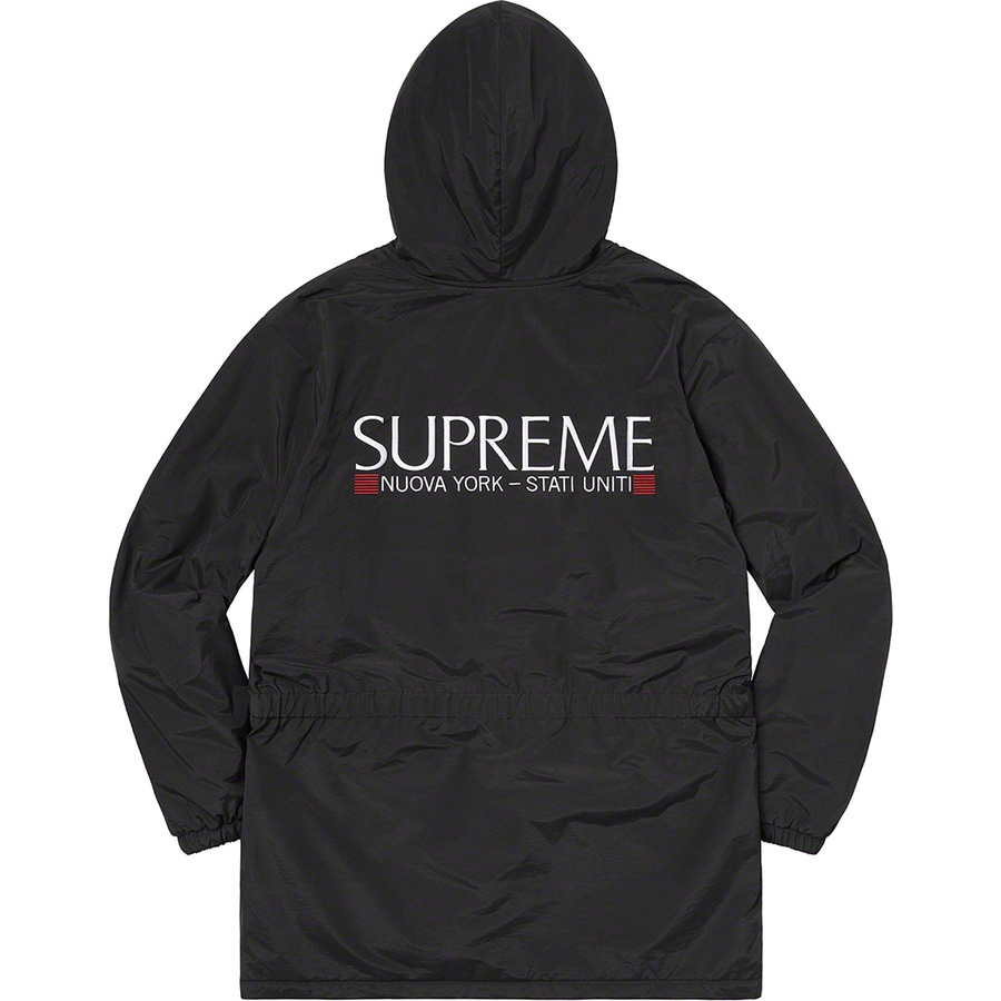 Supreme Polartec Lined Sideline Parka (SS21) - Black - $218