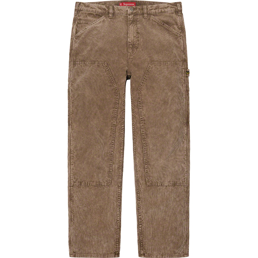 Supreme Double Knee Corduroy Painter Pant (SS21) - Brown - $148