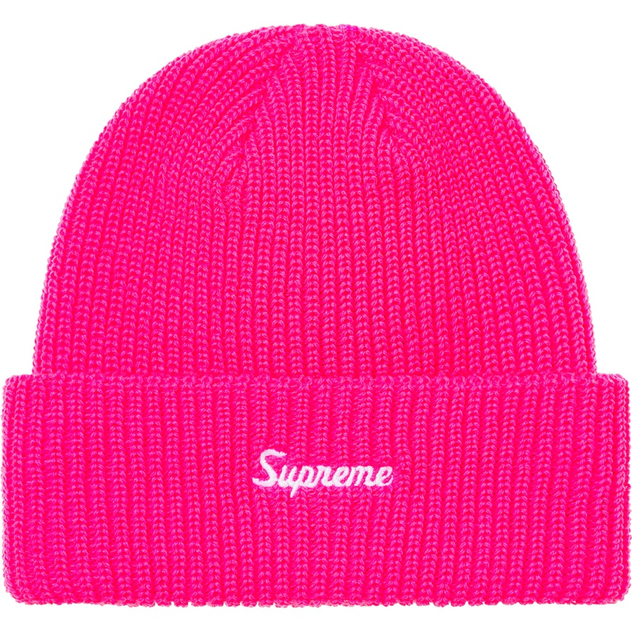 Supreme Loose Gauge Beanie (SS21) - Pink - $32