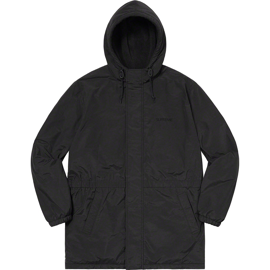 Supreme Polartec Lined Sideline Parka (SS21) - Black - $218