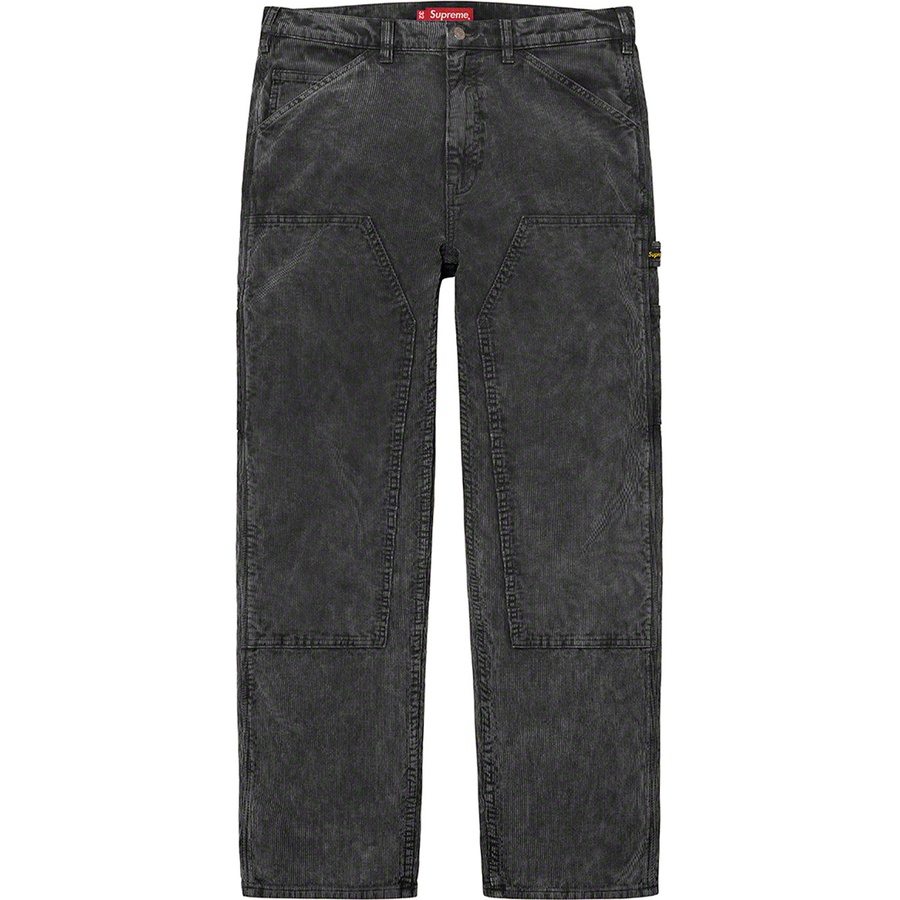 Supreme Double Knee Corduroy Painter Pant (SS21) - Black - $148