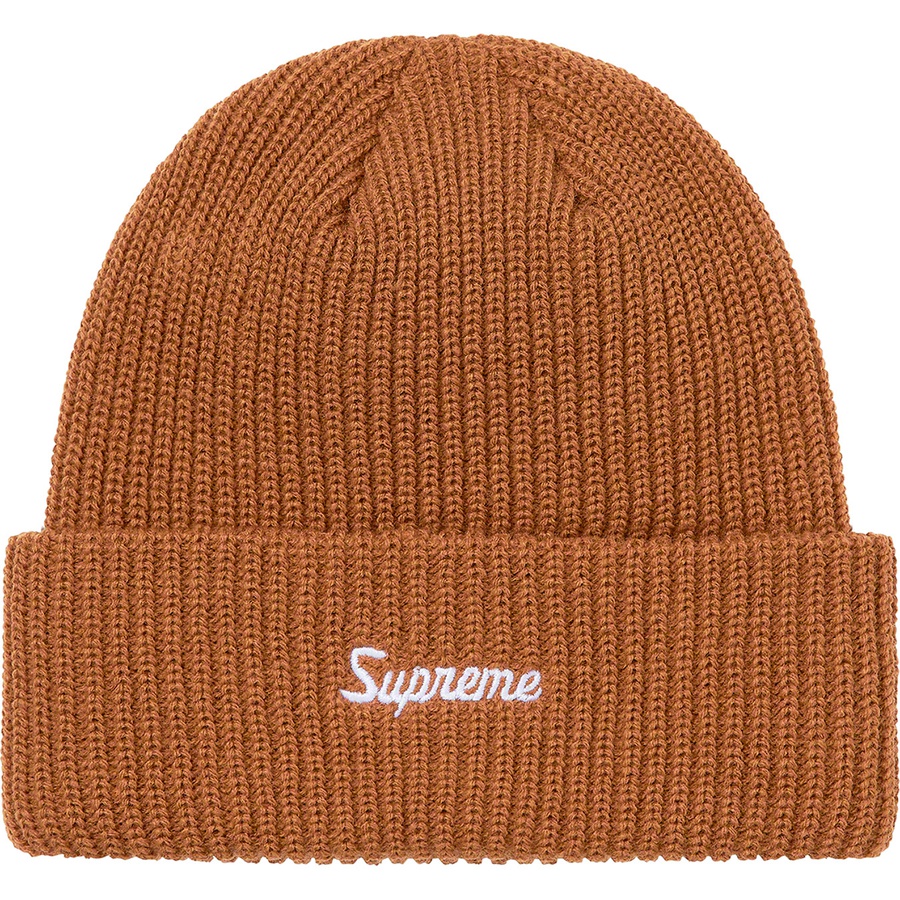 Supreme Loose Gauge Beanie (SS21) - Tan - $32