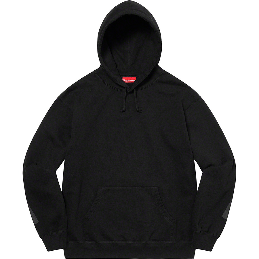 Supreme Big Logo Hooded Sweatshirt (SS21) - Black - $158