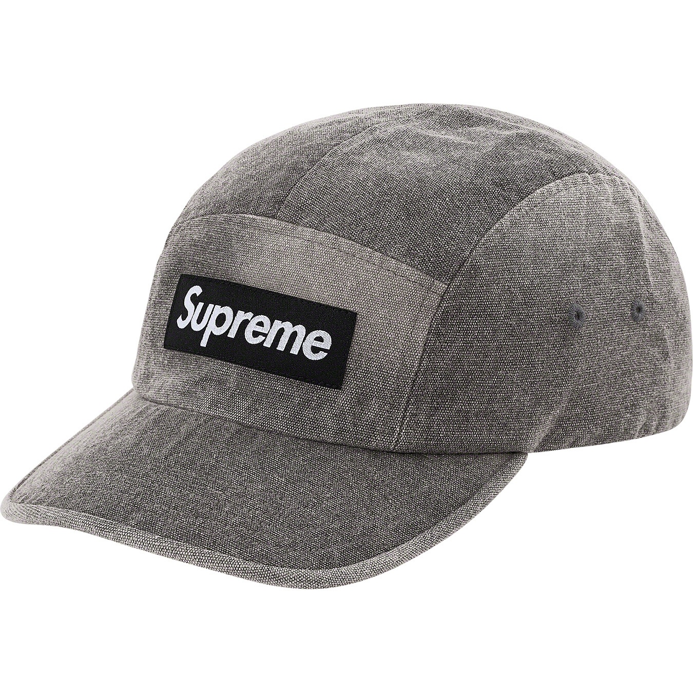 Supreme Spray Canvas Camp Cap (SS21) - Black - $54