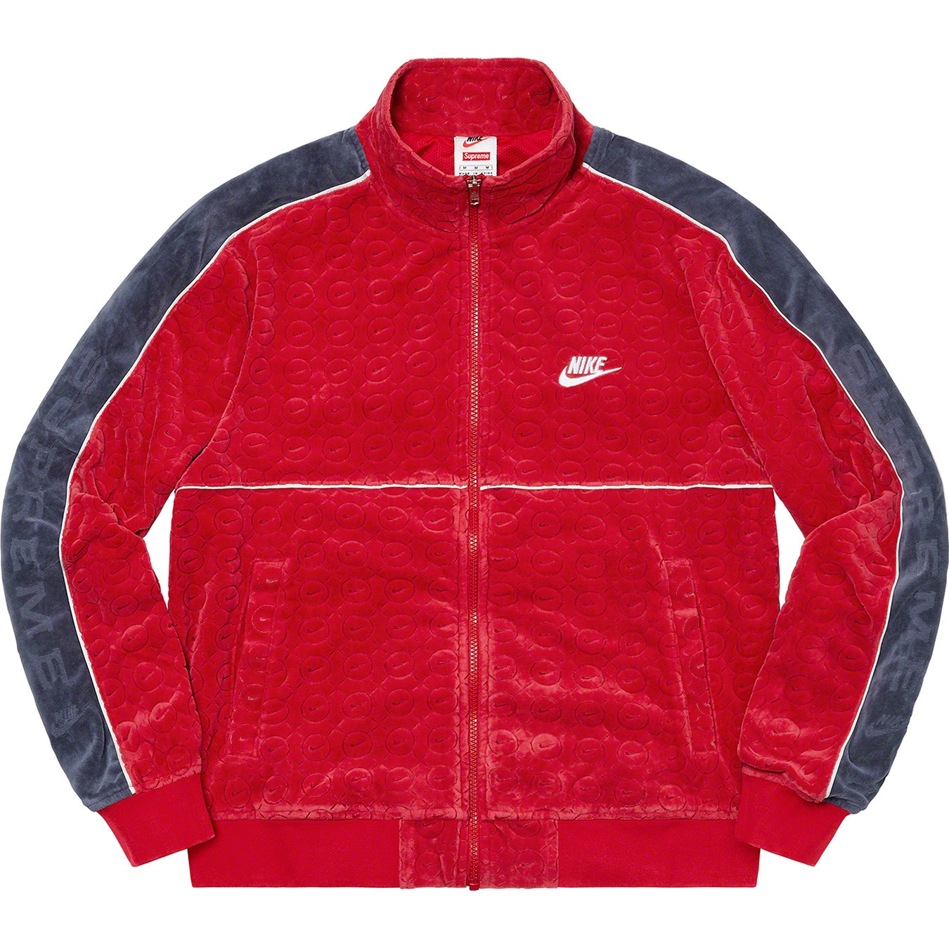 Supreme Supreme Nike Velour Track Jacket (SS21) - Red - $158