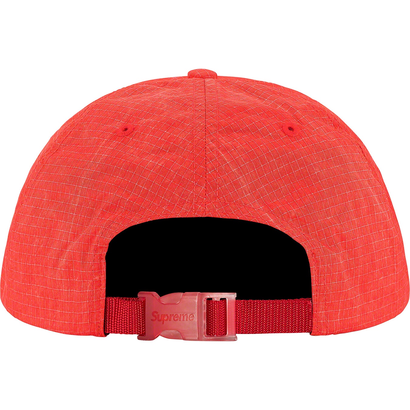Supreme Faded Ripstop 6-Panel (SS21) - Red - $48
