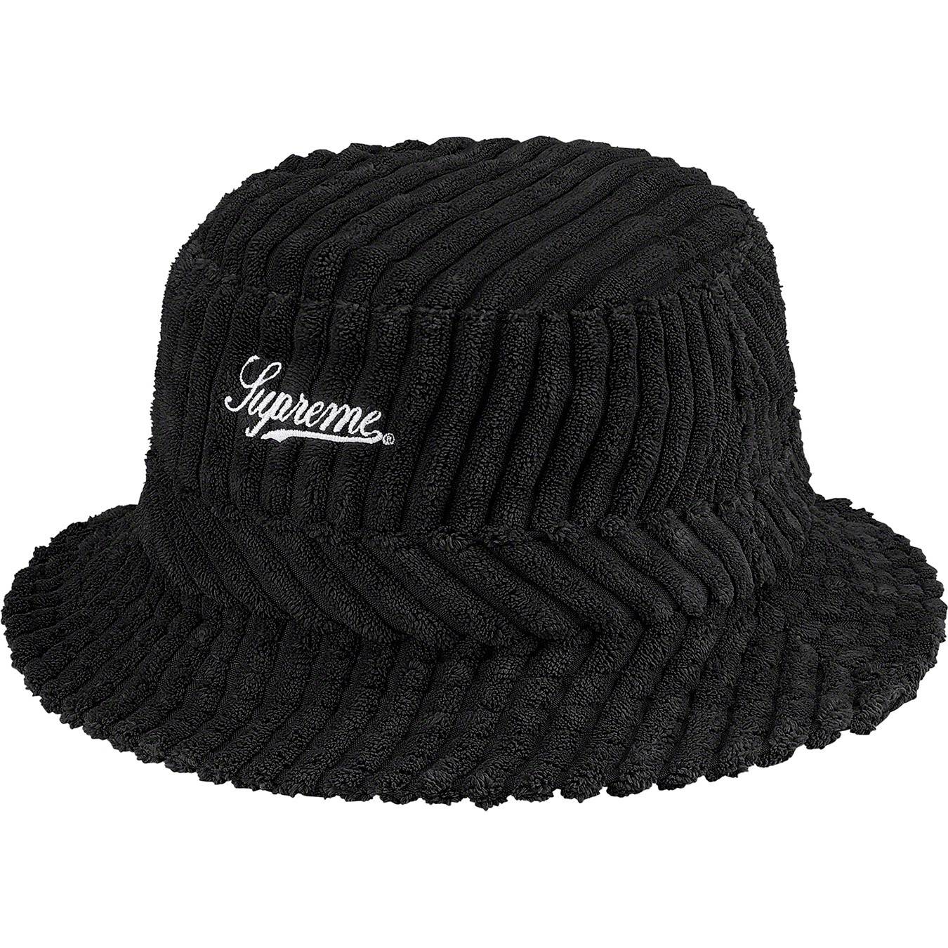 Supreme Terry Corduroy Crusher (SS21) - Black - $58