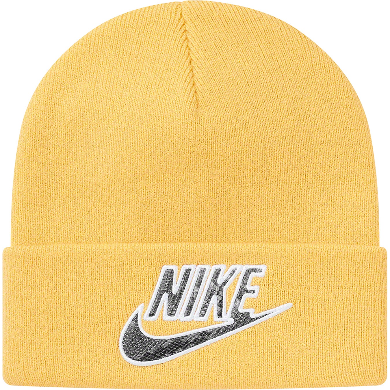 Supreme Supreme Nike Snakeskin Beanie (SS21) - Pale Yellow - $38