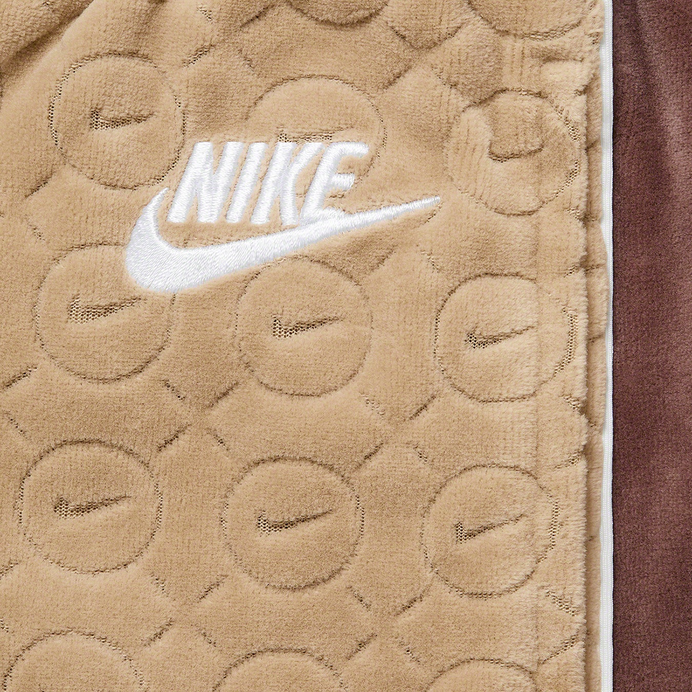 Supreme Supreme Nike Velour Track Pant (SS21) - Tan - $138