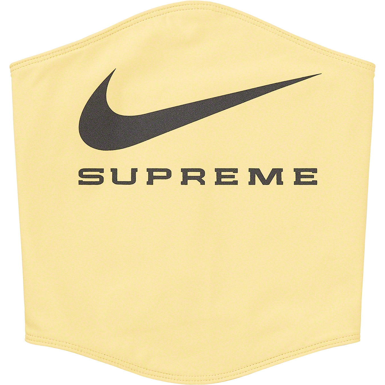 Supreme Supreme Nike Neck Warmer (SS21) - Pale Yellow - $35