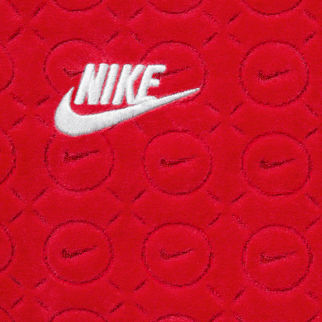 Supreme Supreme Nike Velour Track Jacket (SS21) - Red - $158