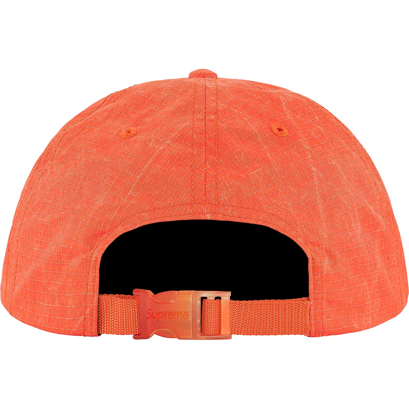 Supreme Faded Ripstop 6-Panel (SS21) - Orange - $48