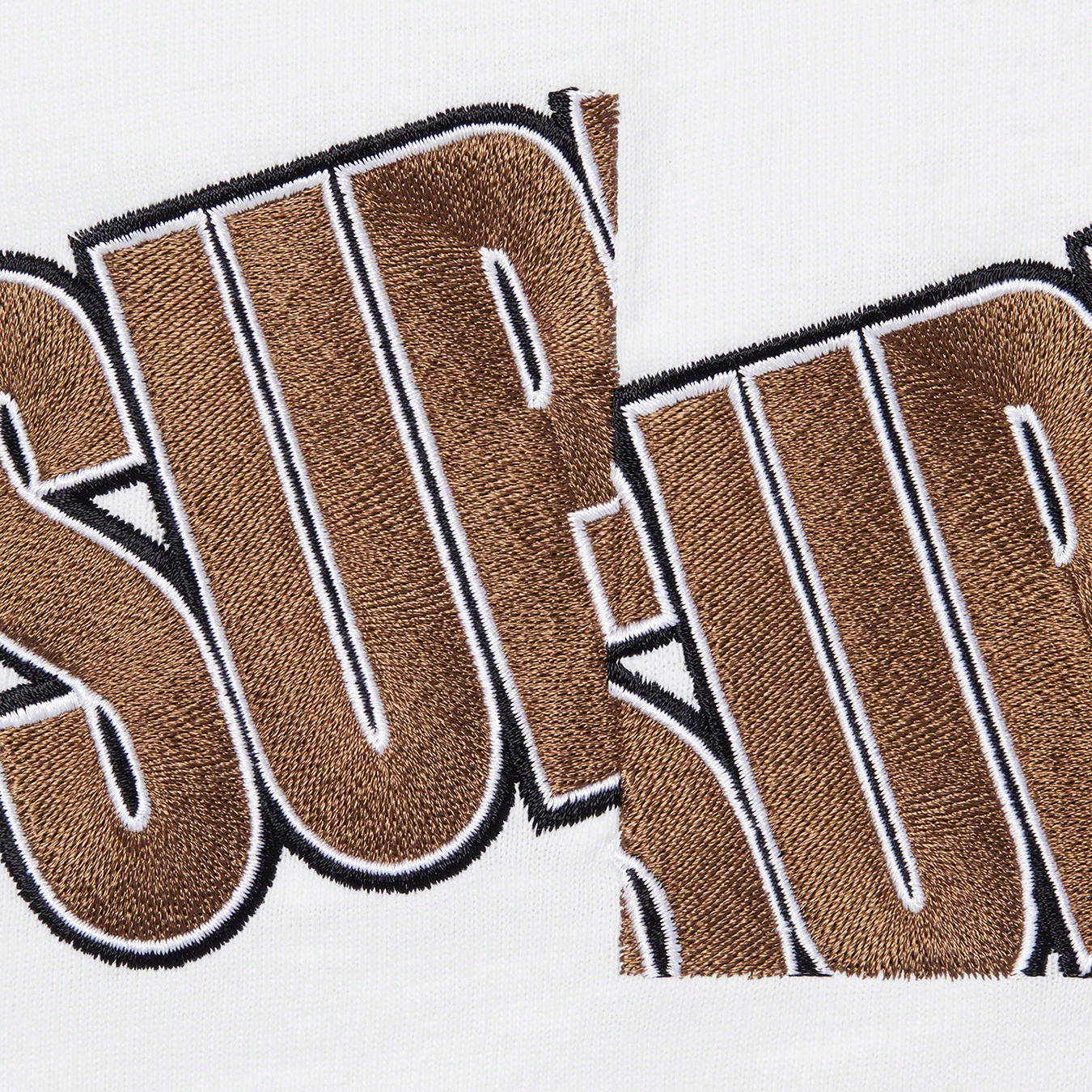 Supreme Cut Logo S S Top (SS21) - White - $88