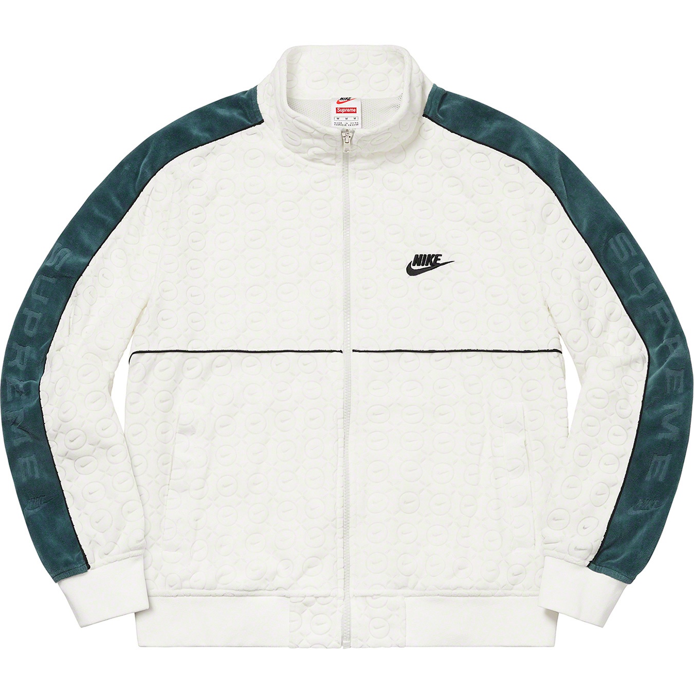 Supreme Supreme Nike Velour Track Jacket (SS21) - White - $158