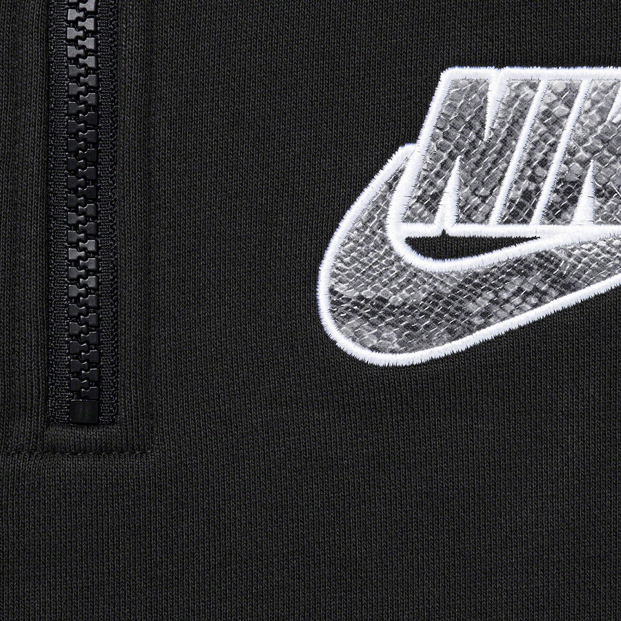 Supreme Supreme Nike Half Zip Hooded Sweatshirt (SS21) - Black - $148