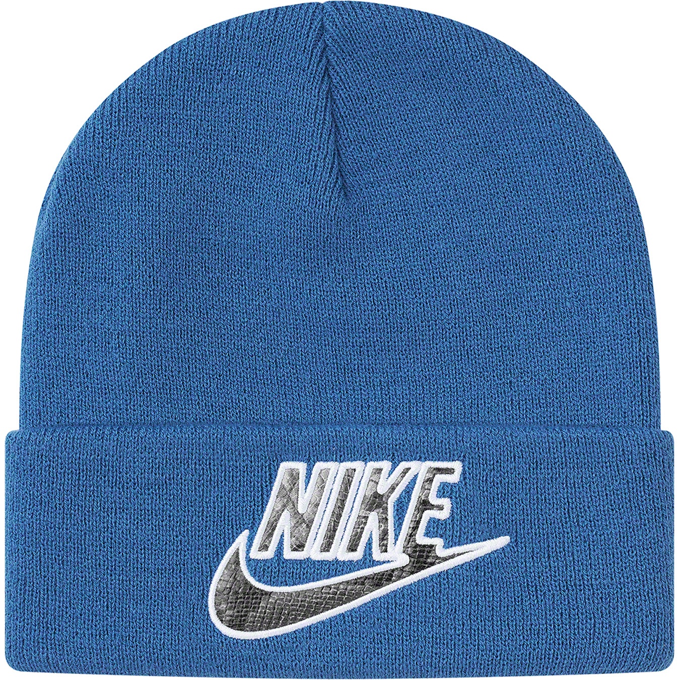 Supreme Supreme Nike Snakeskin Beanie (SS21) - Blue - $38