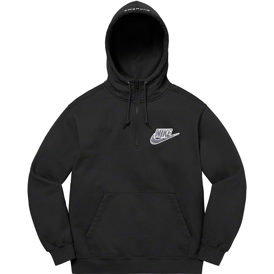 Supreme Supreme Nike Half Zip Hooded Sweatshirt (SS21) - Black - $148