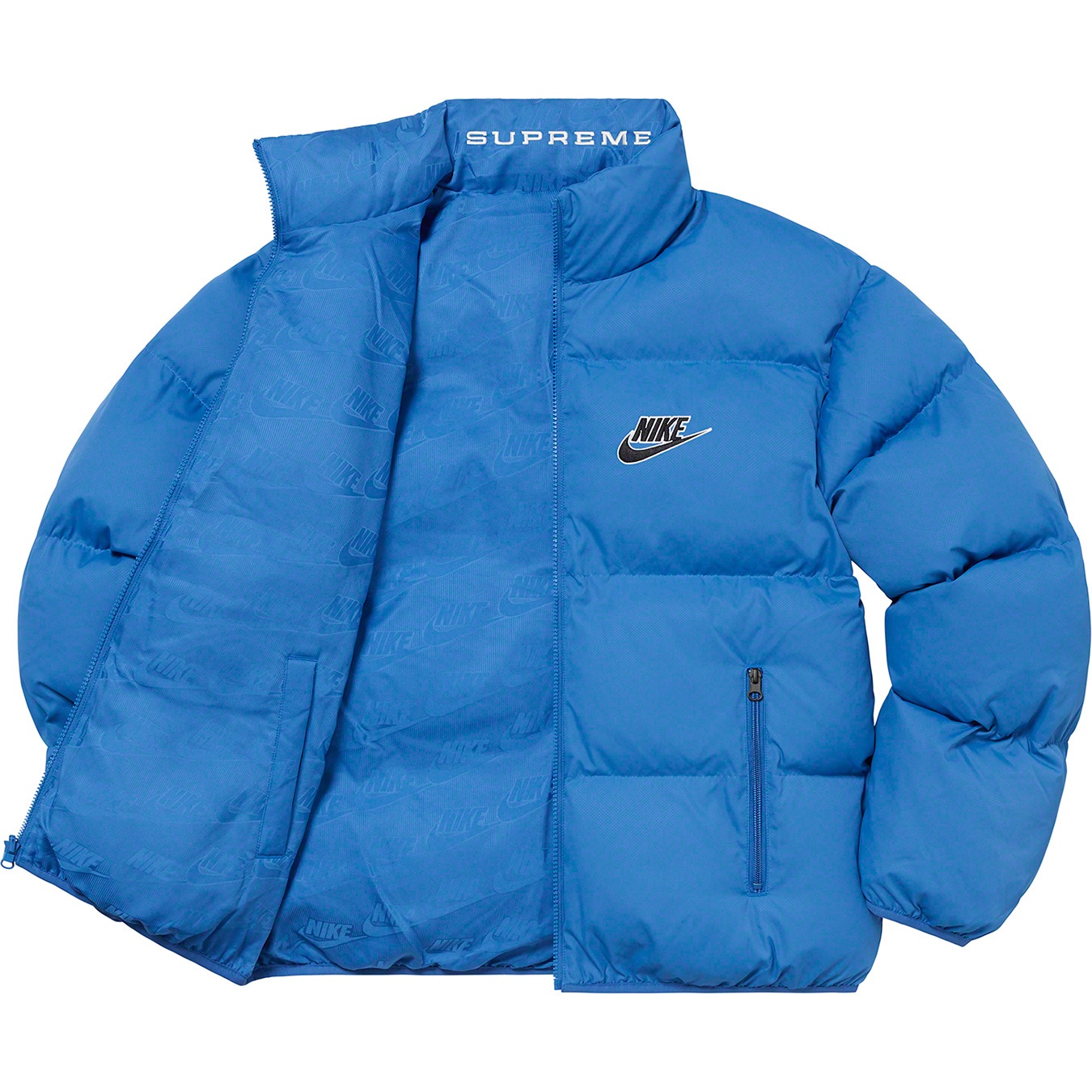 Supreme Supreme Nike Reversible Puffy Jacket (SS21) - Blue - $258