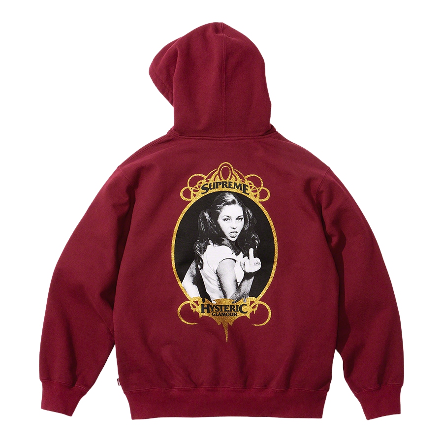 Supreme Supreme HYSTERIC GLAMOUR Zip Up Hooded Sweatshirt (SS21) - $178