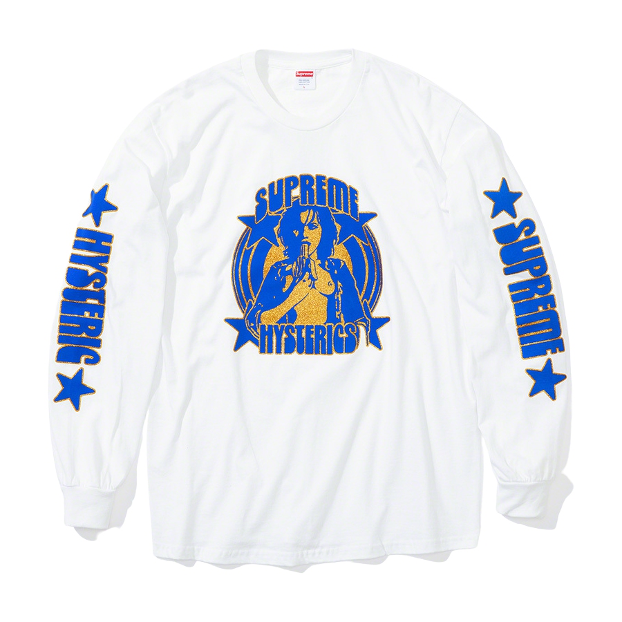 Supreme Supreme HYSTERIC GLAMOUR L S Tee (SS21) - $58