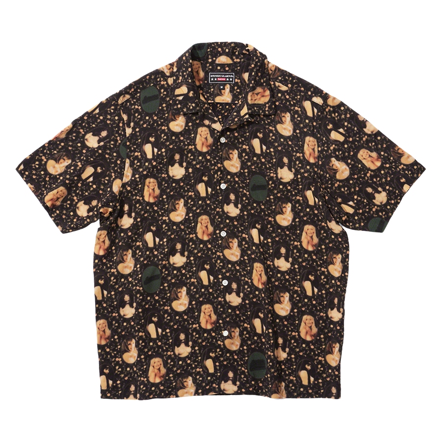 Supreme Supreme HYSTERIC GLAMOUR Blurred Girls Rayon S S Shirt (SS21) - $148