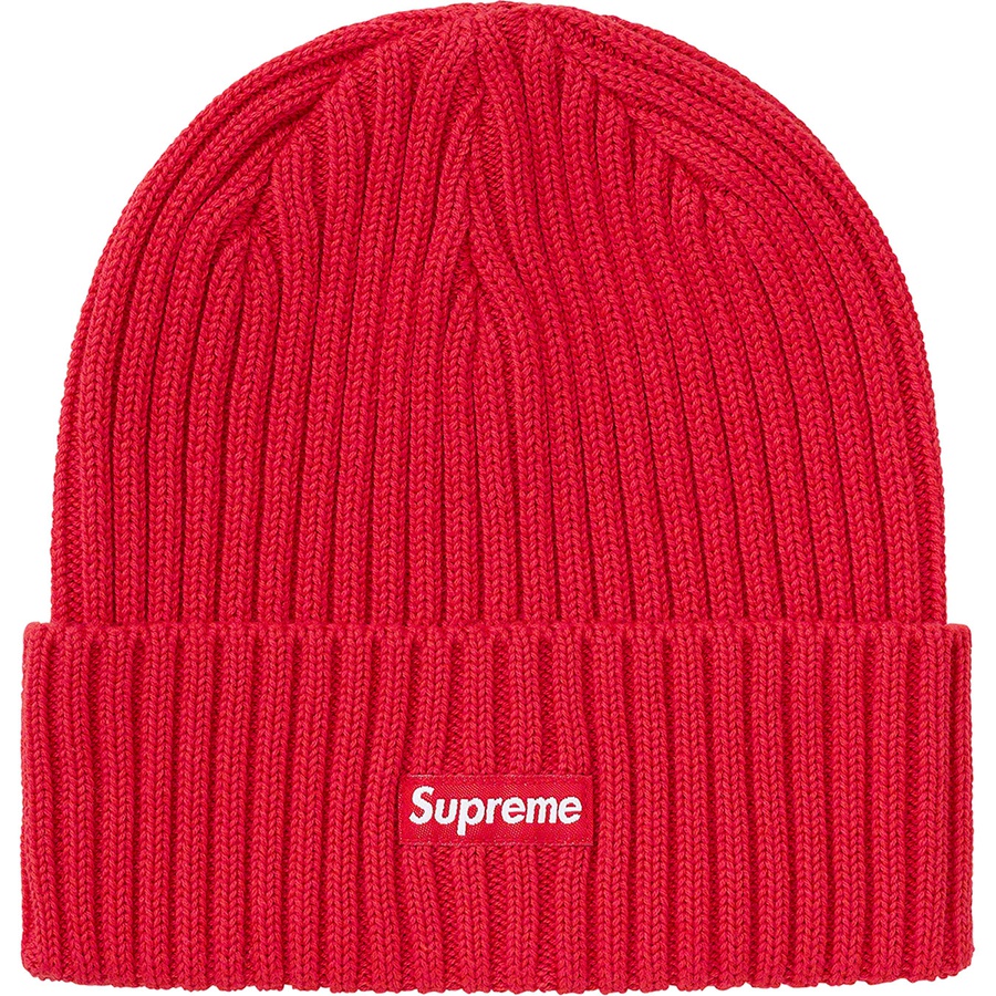 Supreme Overdyed Beanie (SS21) - Red - $38