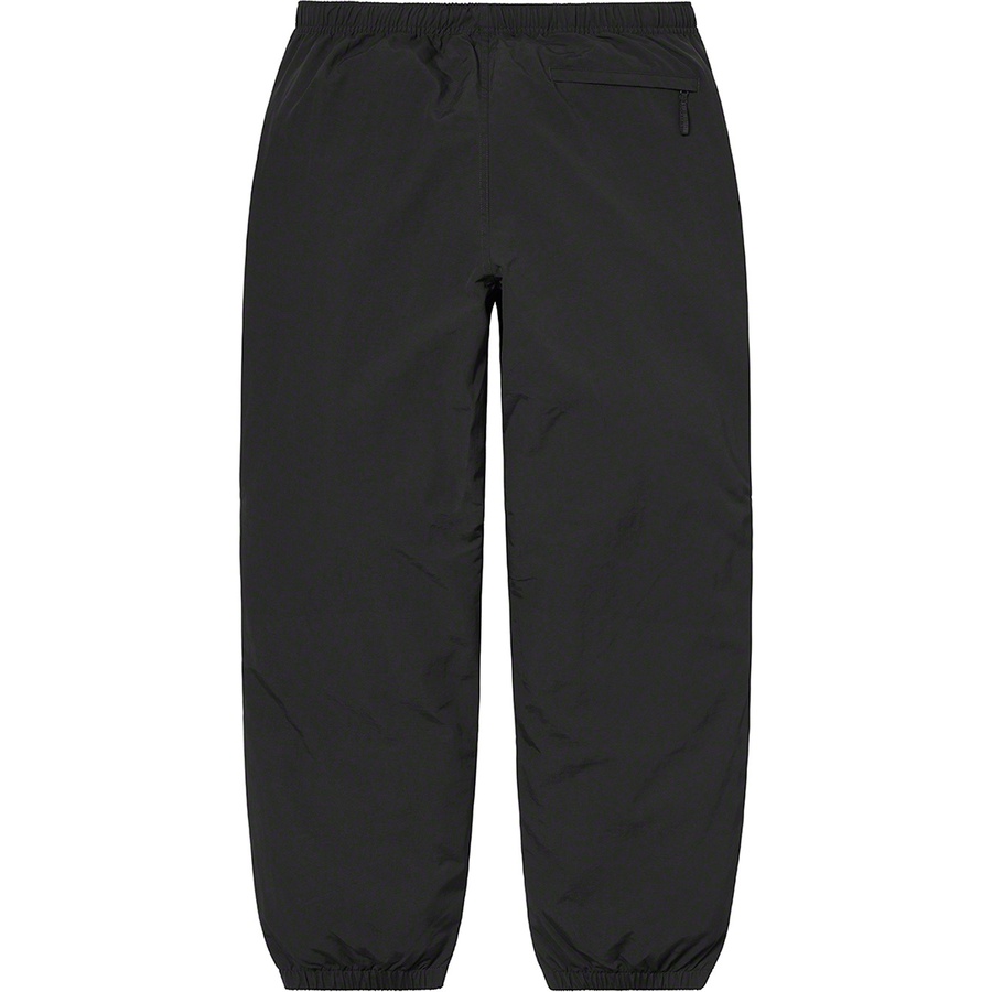 Supreme Reflective Zip Track Pant (SS21) - Black - $138