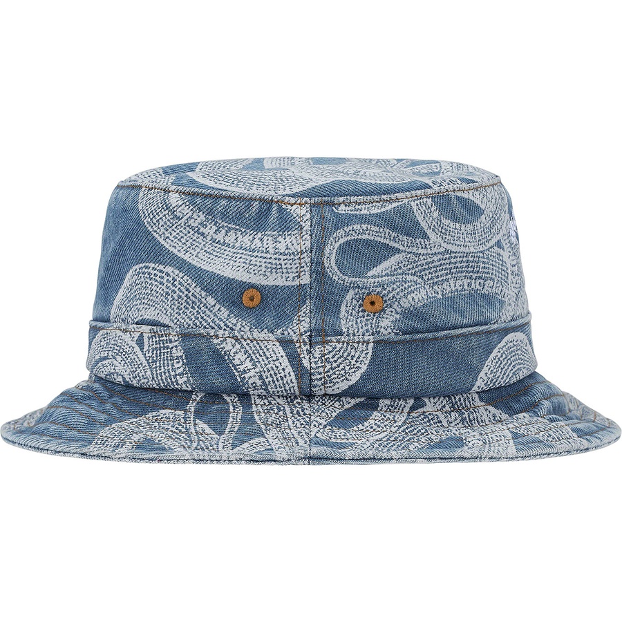Supreme Supreme HYSTERIC GLAMOUR Snake Denim Crusher (SS21) - Blue - $66