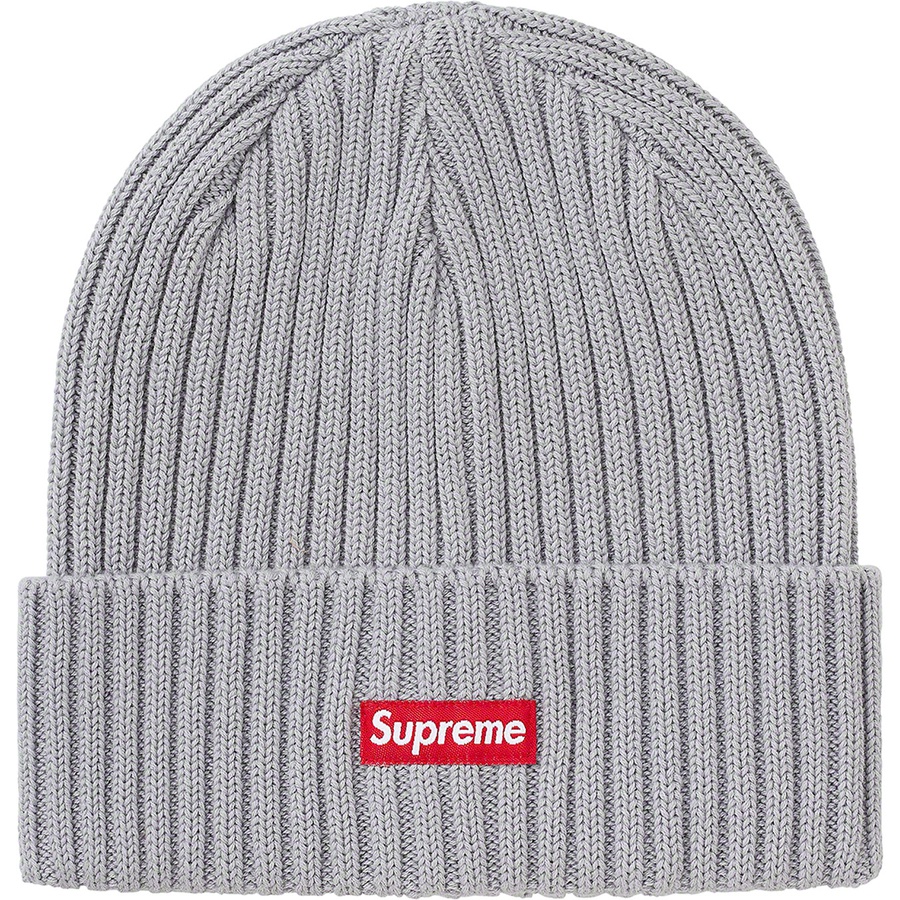 Supreme Overdyed Beanie (SS21) - Grey - $38