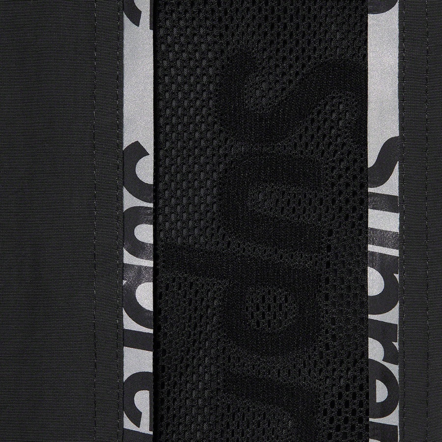 Supreme Reflective Zip Track Pant (SS21) - Black - $138