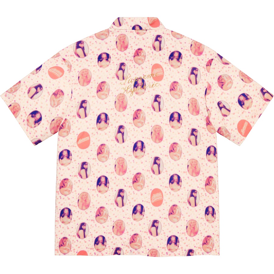 Supreme Supreme HYSTERIC GLAMOUR Blurred Girls Rayon S S Shirt (SS21) - Off-White - $148