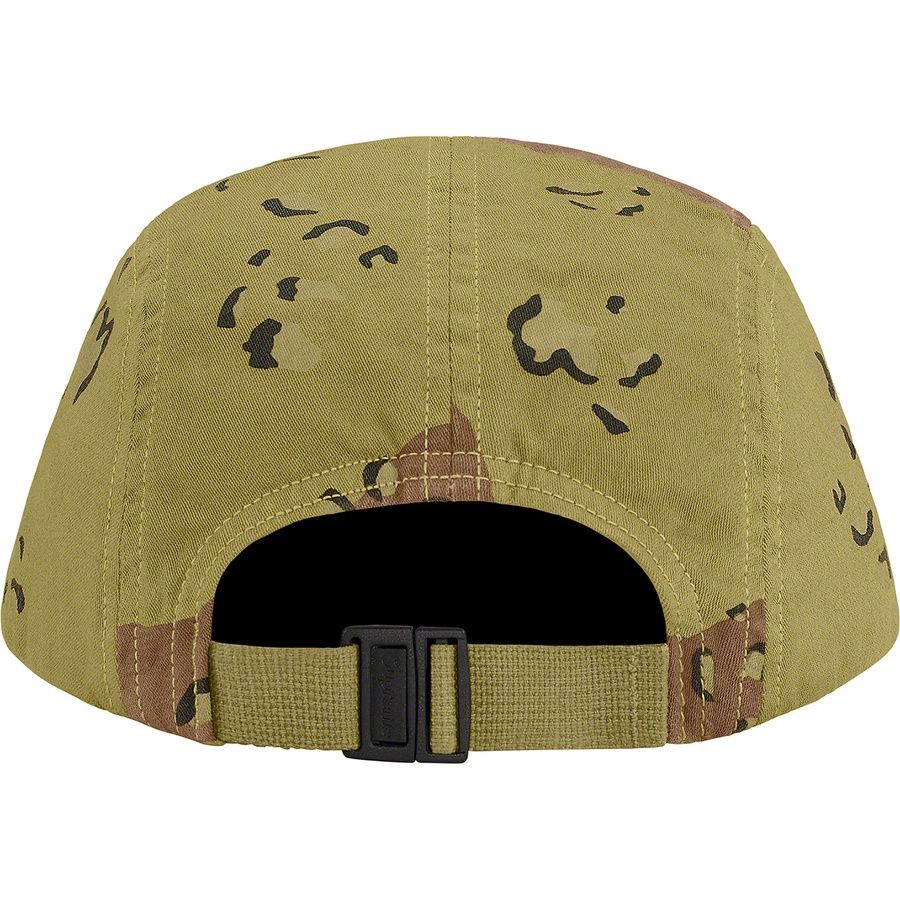 Supreme Overdyed Camo Camp Cap (SS21) - Green - $54