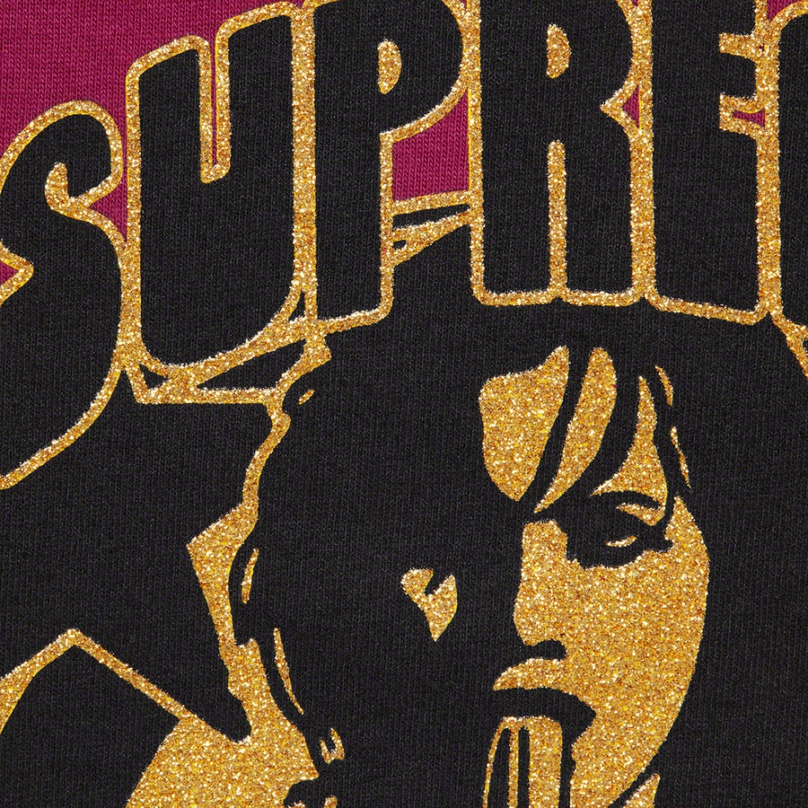 Supreme Supreme HYSTERIC GLAMOUR L S Tee (SS21) - Dark Magenta - $58