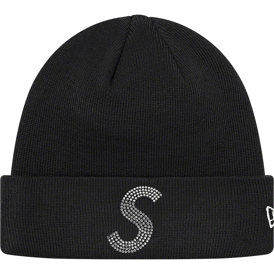 Supreme New Era Swarovski S Logo Beanie (SS21) - Black - $88