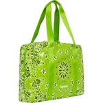 Supreme Bandana Tarp Small Duffle Bag (SS21) - Bright Green
