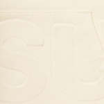 Supreme Embossed Logos Hooded Sweatshirt (SS21) - Natural