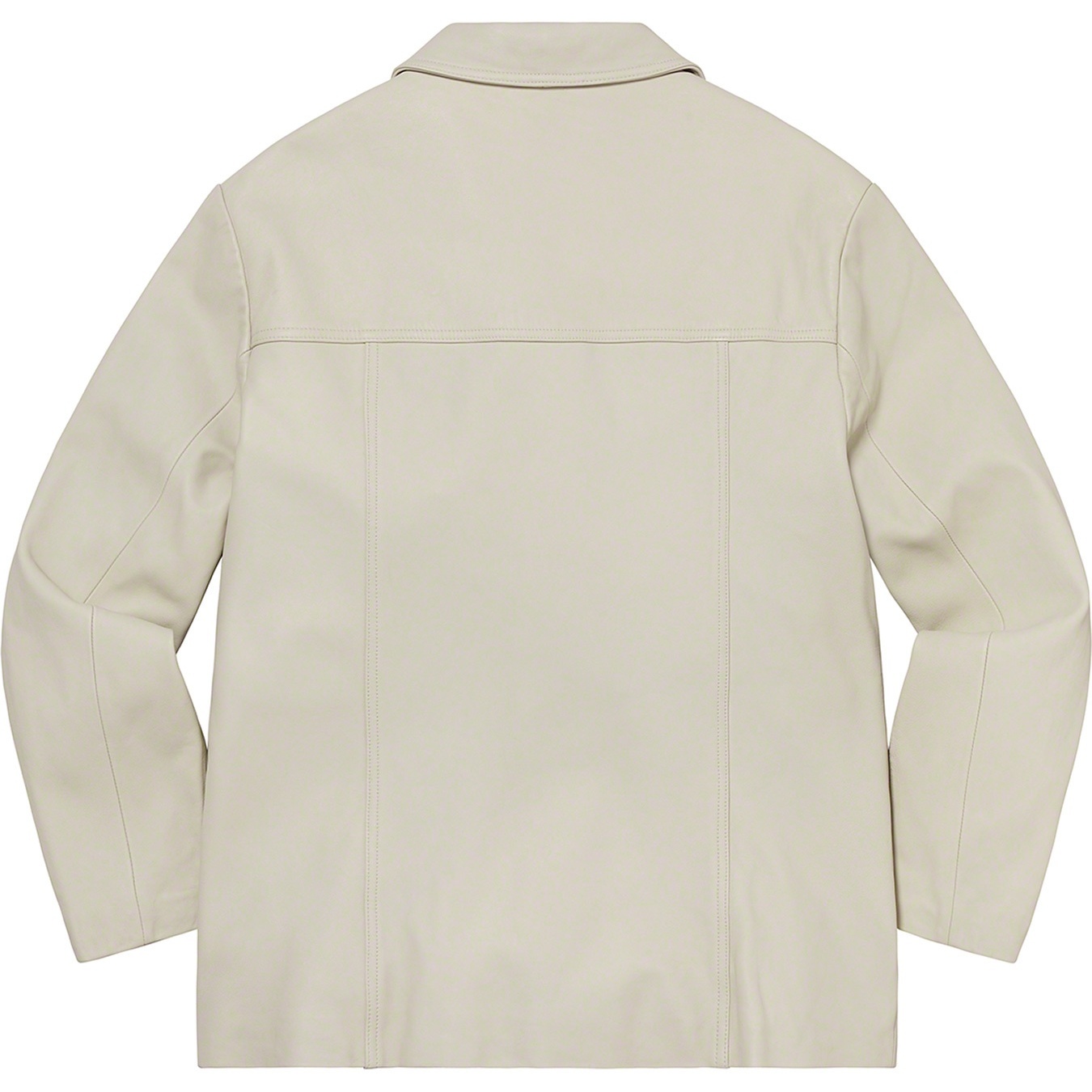 Supreme Braided Leather Overcoat (SS21) - Sand - $598