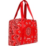 Supreme Bandana Tarp Small Duffle Bag (SS21) - Red