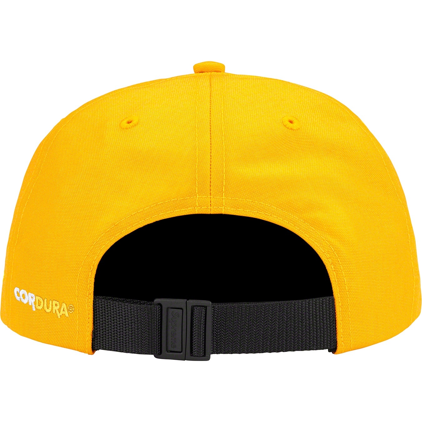 Supreme Stacked Cordura 6-Panel (SS21) - Yellow - $48