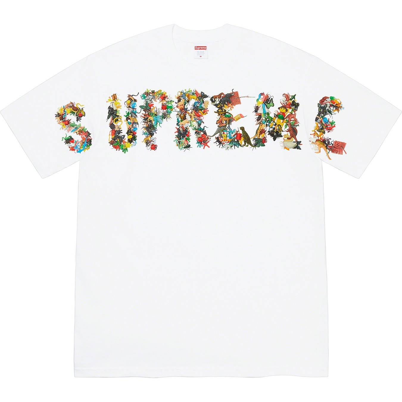 Supreme Toy Pile Tee (SS21) - White - $38