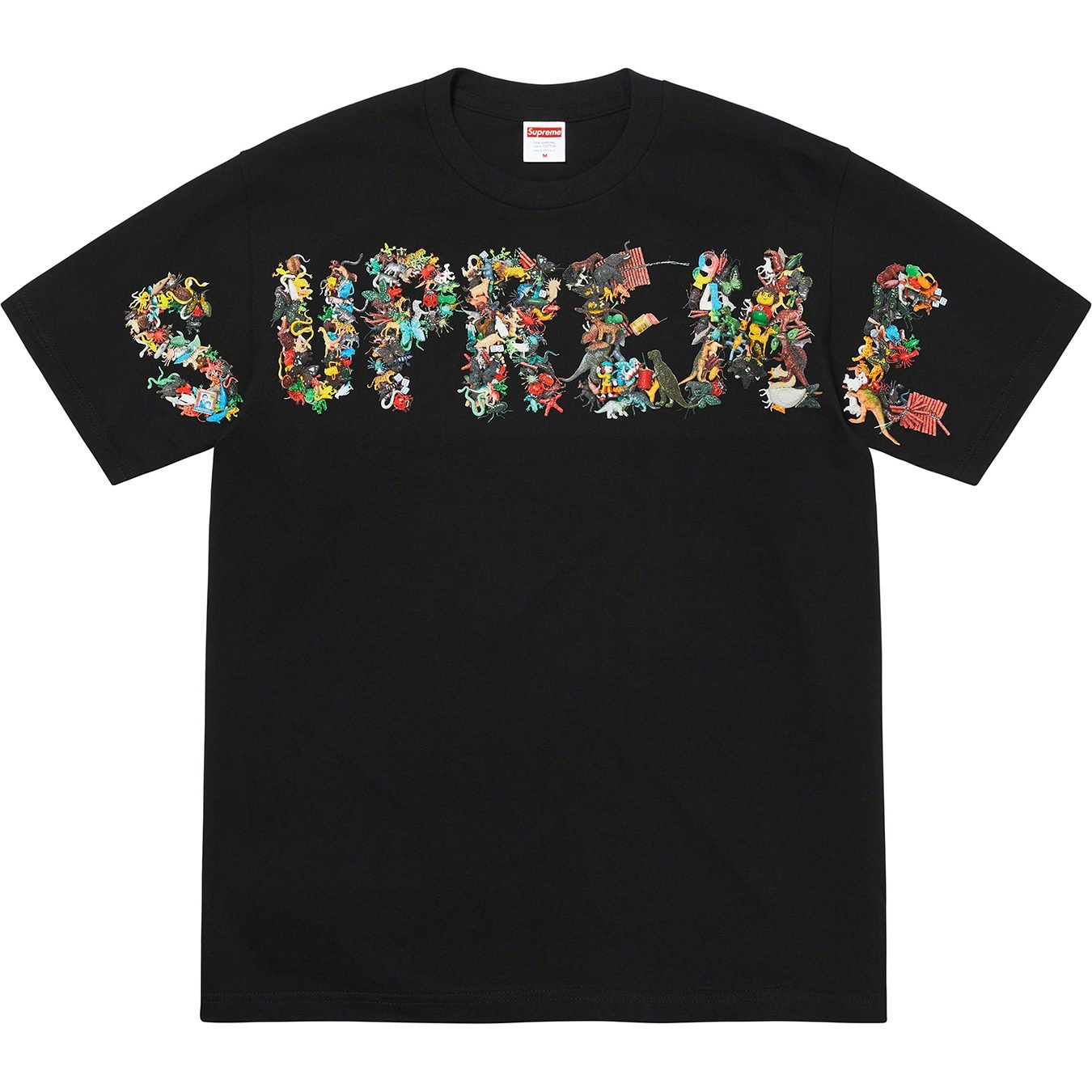 Supreme Toy Pile Tee (SS21) - Black - $38