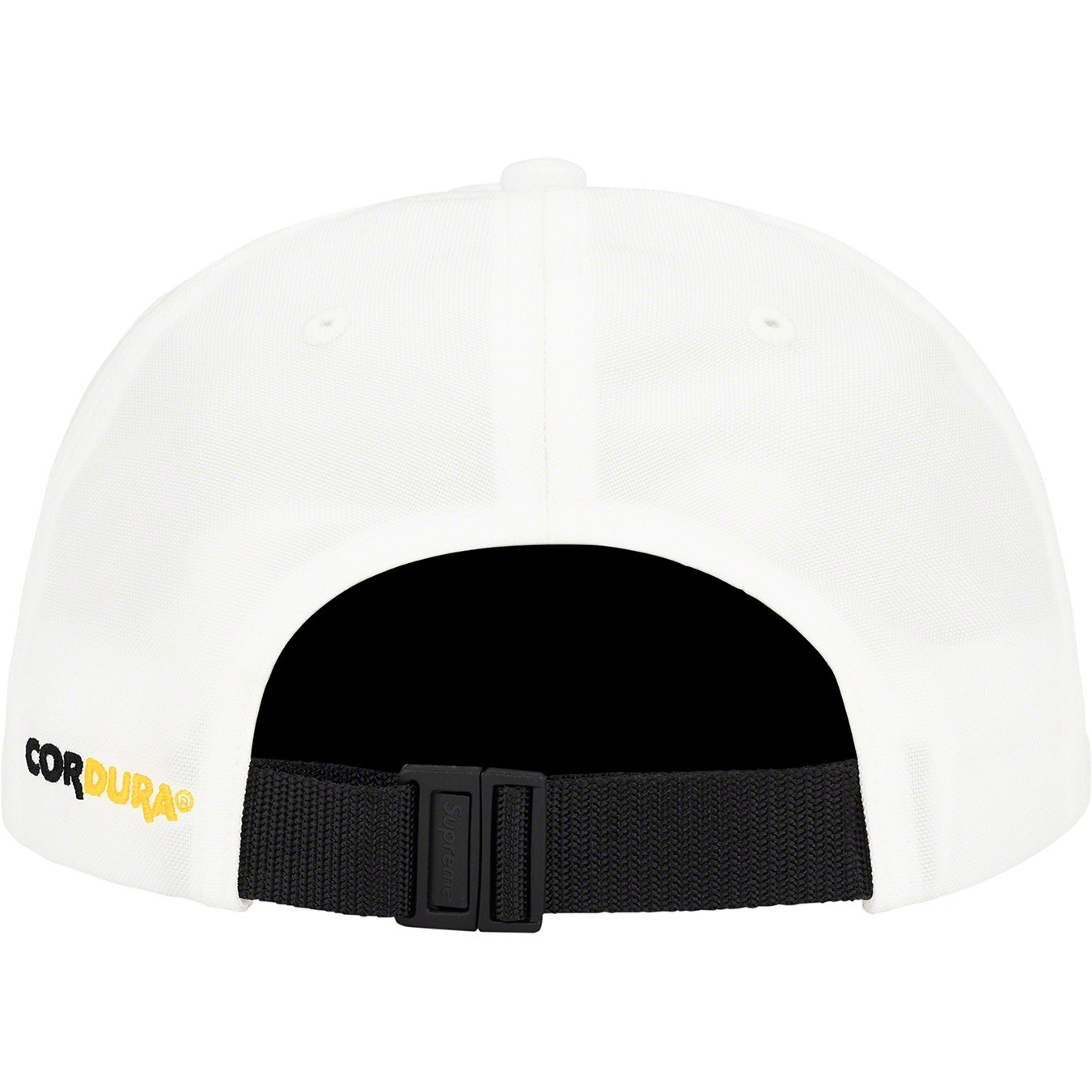 Supreme Stacked Cordura 6-Panel (SS21) - White - $48
