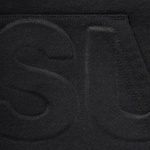 Supreme Embossed Logos Hooded Sweatshirt (SS21) - Black